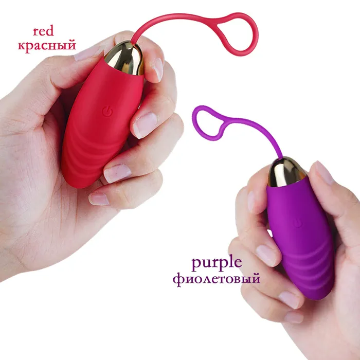 Couples sextoypremium 10 SPEED SILICONE BULLET EGG VIBRATORS FOR WOMEN WIRELESS REMOTE CONTROL VIBRATING USB RECHARGEABLE MASSAGE BALL ADULT SEX TOYS