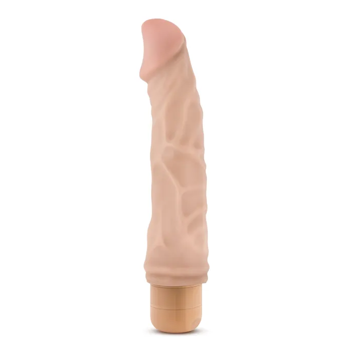 Dr Skin Female Sex Toys Dr Skin Cock Vibe 6 85in Vibrating Cock Beige