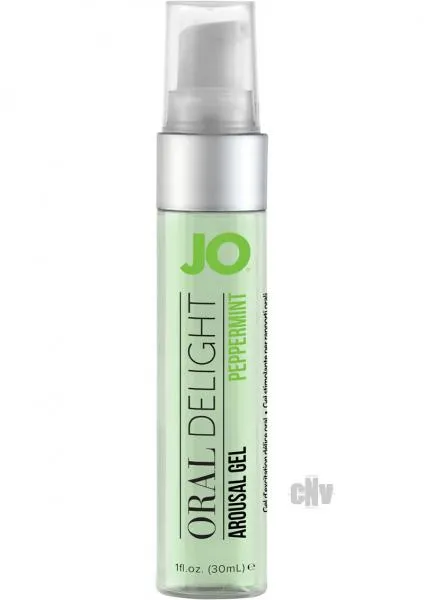 Jo Oral Delight Peppermint 1oz JO for Women Vibrators