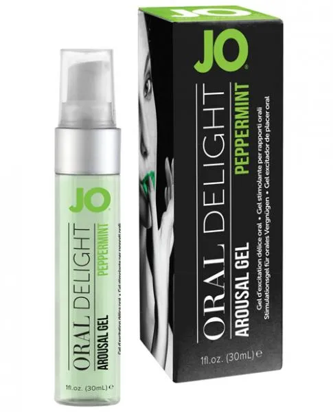 Jo Oral Delight Peppermint 1oz JO for Women Vibrators Jo Oral Delight Peppermint 1oz JO for Women Vibrators