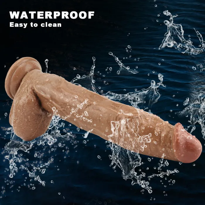  Male Sex Toys 12 inch brown pvc penis