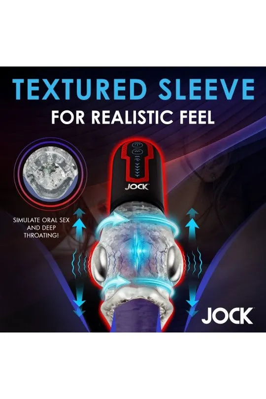 Sex On the Go Male Sex Toys Spinning and Thrusting Masturbator with 2 Bullets