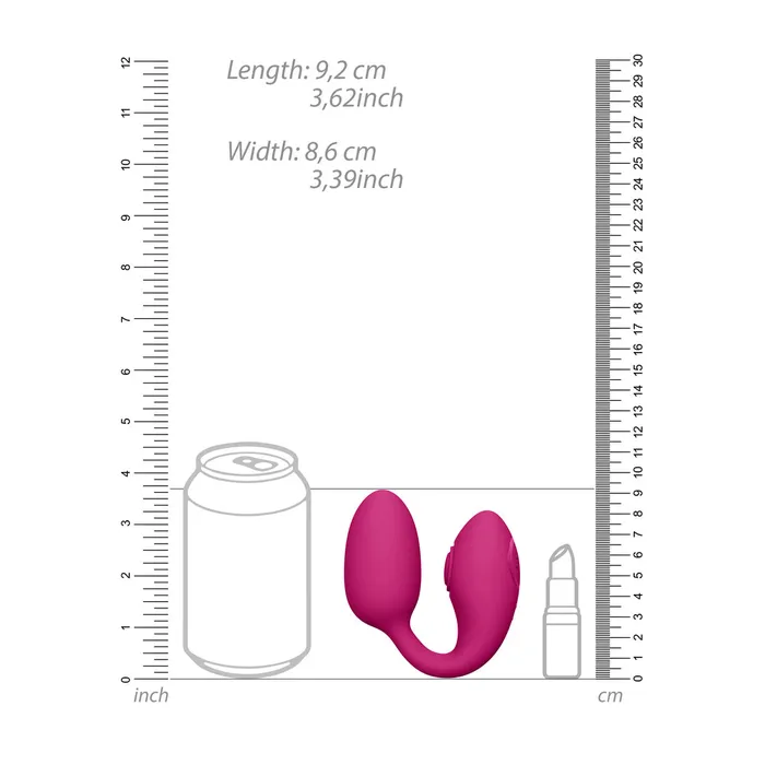 Vibrators Shots Toys Vive Aika Pulse Wave And Vibrating Love Egg Pink