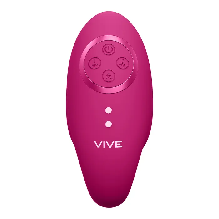 Vibrators Shots Toys Vive Aika Pulse Wave And Vibrating Love Egg Pink