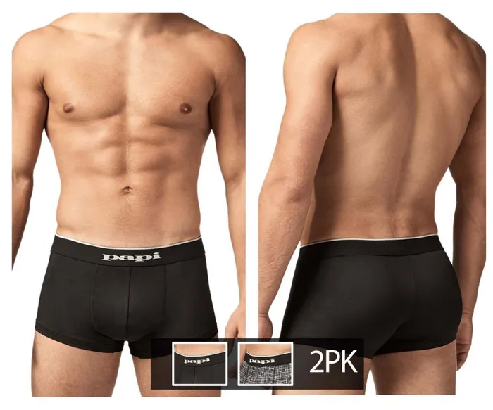 2PK Microflex Brazilian Trunks Papi Vibrators