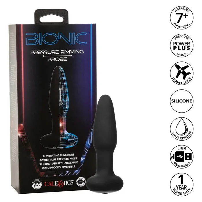 Anal CalExotics Bionic Pressure Rimming Probe