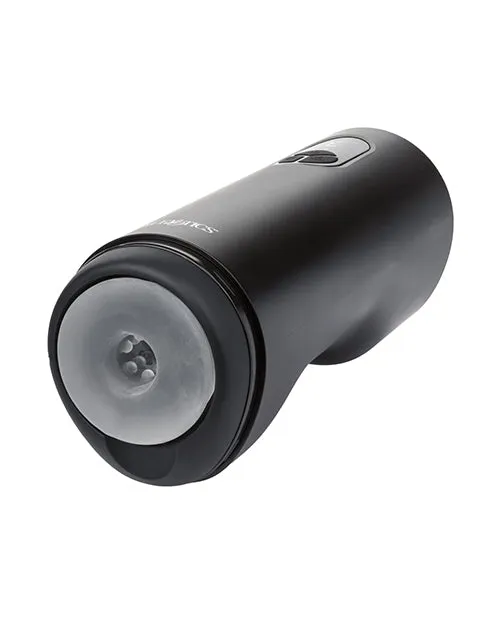 Bionic Vibro Stroker wOscillation Suction Black California Exotic Novelties Male Sex Toys