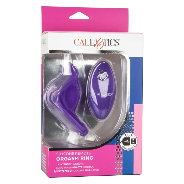CalExotics Male Sex Toys Silicone Remote Orgasm Ring