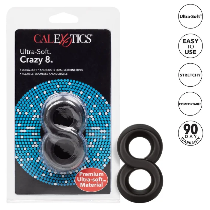CalExotics Male Sex Toys UltraSoft Crazy 8