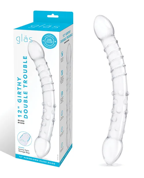 Electric Eel INC Dildos Glas 12 Double Trouble Dildo