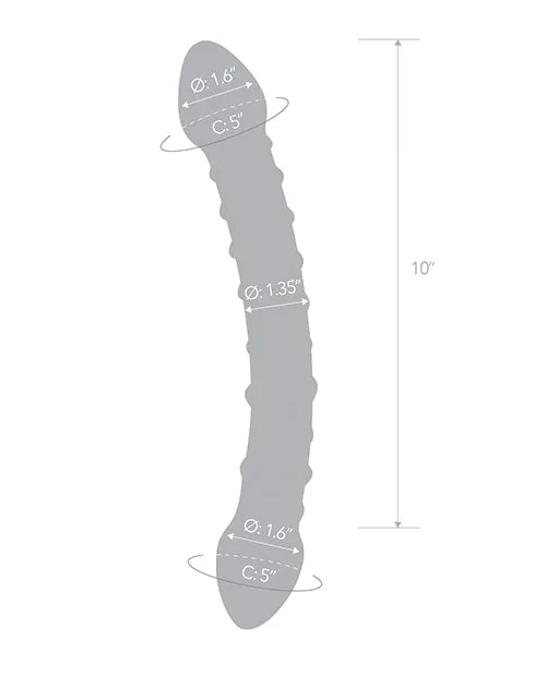 Electric Eel INC Dildos Glas 12 Double Trouble Dildo