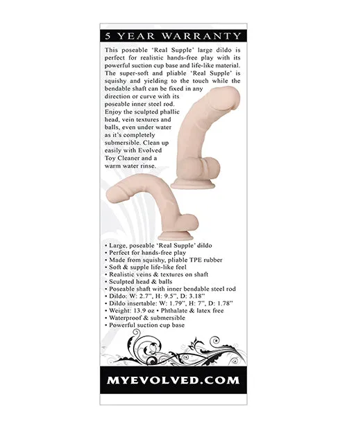Evolved Novelties INC Dildos Evolved Real Supple Poseable 95