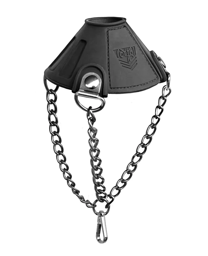 Fort Troff Apex Ball Chute Chained Ball Stretcher Black Doc Johnson Male Sex Toys Fort Troff Apex Ball Chute Chained Ball Stretcher Black Doc Johnson Male Sex Toys
