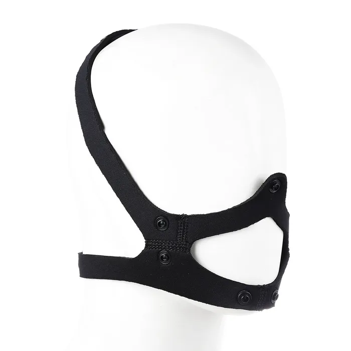 Lets Stay In Co Male Sex Toys Rubber Dog Mask with Detachable Nose