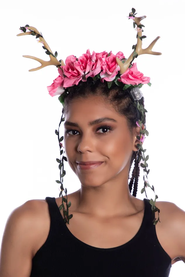 Male Sex Toys KBW LightUp Flower Antler Headband