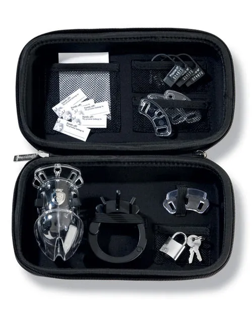 Mystim Gmbh Male Sex Toys Mystim Pubic Enemy 1 Cock Cage Clear