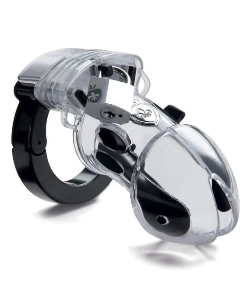 Mystim Gmbh Male Sex Toys Mystim Pubic Enemy 1 Cock Cage Clear