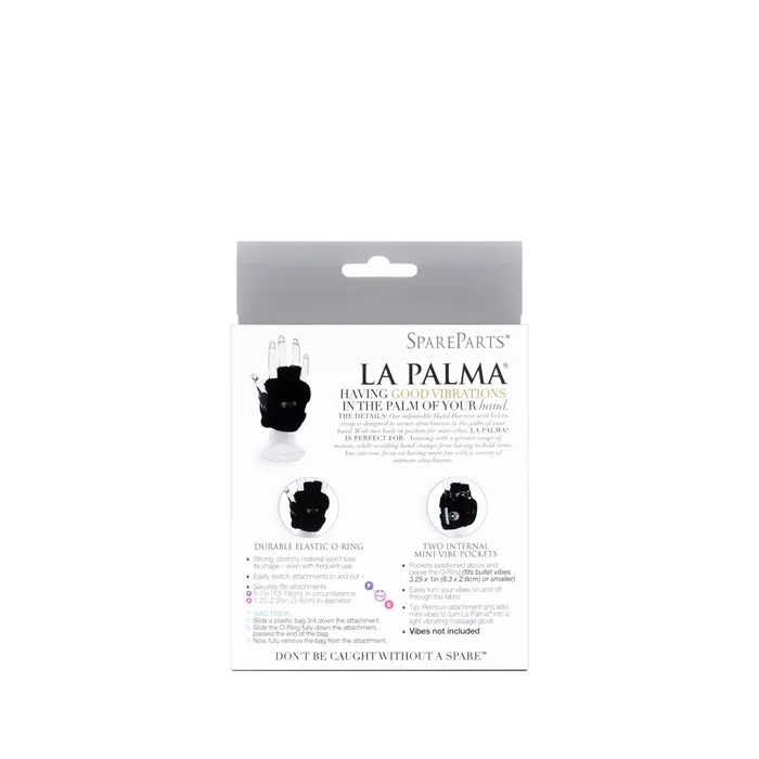 SpareParts HardWear Anal SpareParts La Palma Harness Glove Only Black Left Size XL