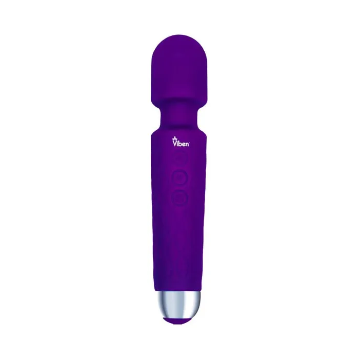 Viben Vibrators Viben Tempest Travel Wand Massager Violet