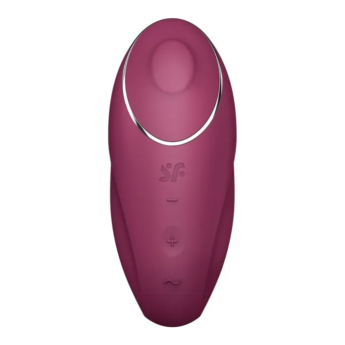 Vibrators Satisfyer Satisfyer Tap and Climax 1 Vibrator Red