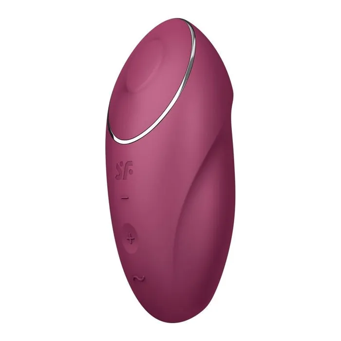 Vibrators Satisfyer Satisfyer Tap and Climax 1 Vibrator Red