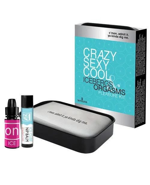 Sensuva Sensuva Crazy Sexy Cool Icebergs Orgasms Pleasure Kit Vibrators