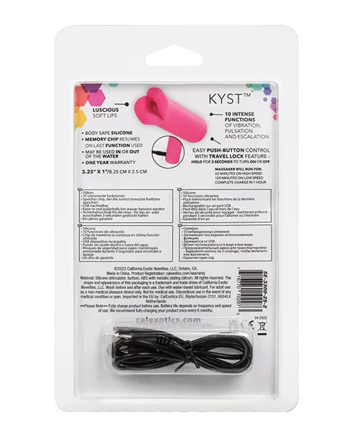 Cal Exotics Female Sex Toys Kyst Lips Petite Massager