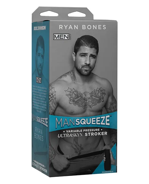 Male Sex Toys Doc Johnson Man Squeeze ULTRASKYN Ass Stroker Ryan Bones