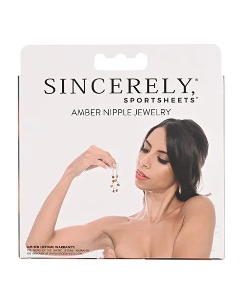 Nipple Clitoral Toys Sportsheets Sincerely Amber Nipple Jewelry Nipple Clitoral Toys Sportsheets Sincerely Amber Nipple Jewelry