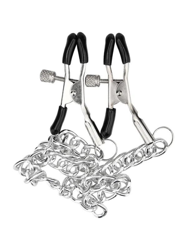 NNN Retail Ltd Female Sex Toys Bound To Please Adjustable Nipple Clamps Chain
