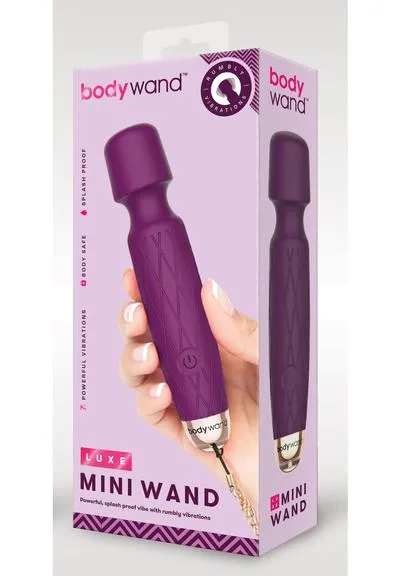 Xgen Products Vibrators BODYWAND LUXE MINI USB PURPLE