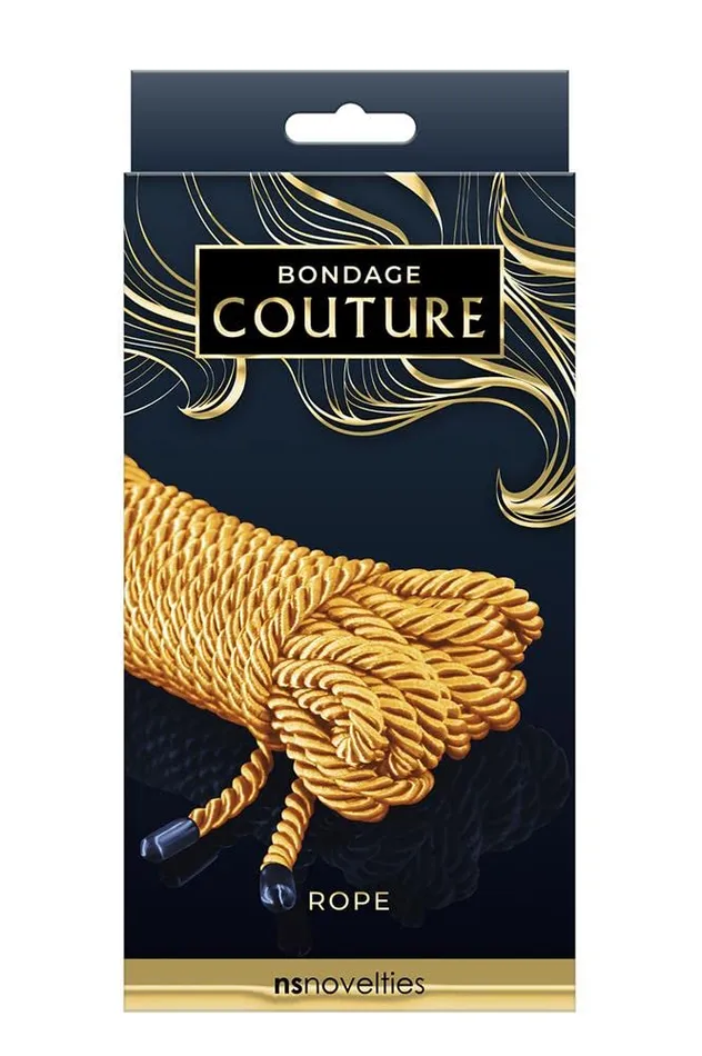 Bondage Couture Rope Gold NS Novelties Couples