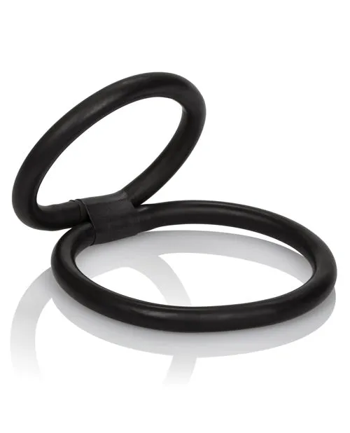 Cal Exotics Double Helix Quick Release Erection Enhancer Black Anal
