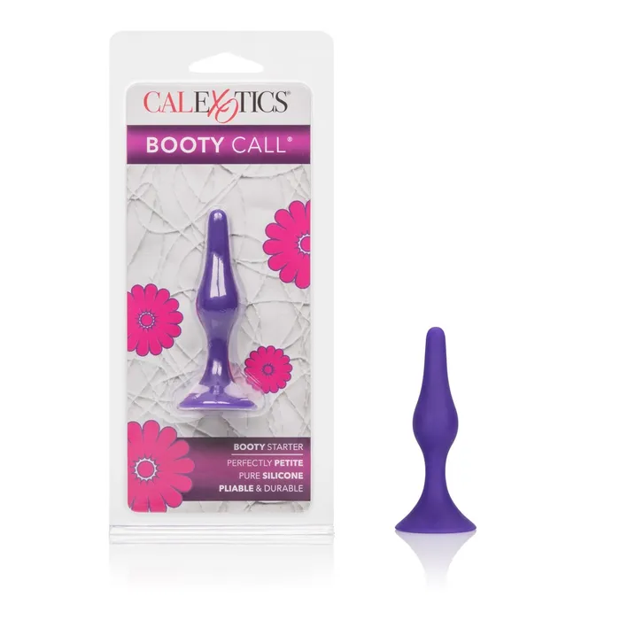 CalExotics Anal Calexotics Booty Call Booty Starter Silicone Butt Plug With Suction Cup Base Waterproof Anal Fetish Sex Toys For Couples Purple CalExotics Anal Calexotics Booty Call Booty Starter Silicone Butt Plug With Suction Cup Base Waterproof Anal Fetish Sex Toys For Couples Purple