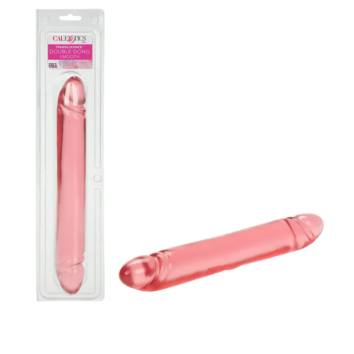 CalExotics Dildos Translucence Smooth Dbl Dong 12In