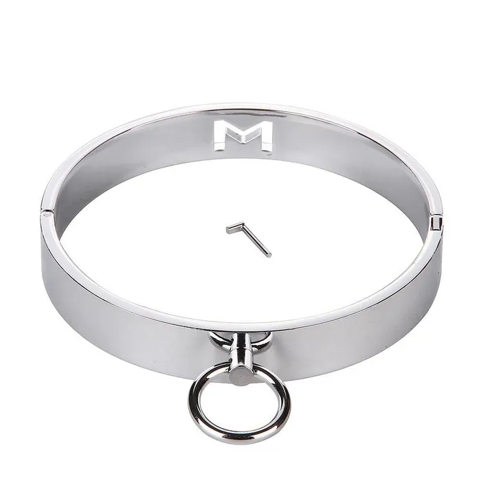 Collars Leashes Stainless Steel Metal Collar Slave Play Bdsm Neck Restraints Fetish House of Dasein Anal Collars Leashes Stainless Steel Metal Collar Slave Play Bdsm Neck Restraints Fetish House of Dasein Anal