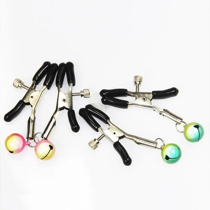 Couples House of Dasein Nipple Clitoral Toys Cute Bell Adjustable Nipple Clamps Breast Play Bdsm Bondage Restraints Couples House of Dasein Nipple Clitoral Toys Cute Bell Adjustable Nipple Clamps Breast Play Bdsm Bondage Restraints