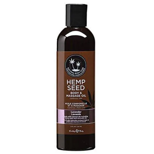 Couples pink cherry Hemp Seed Lavender Massage Oil