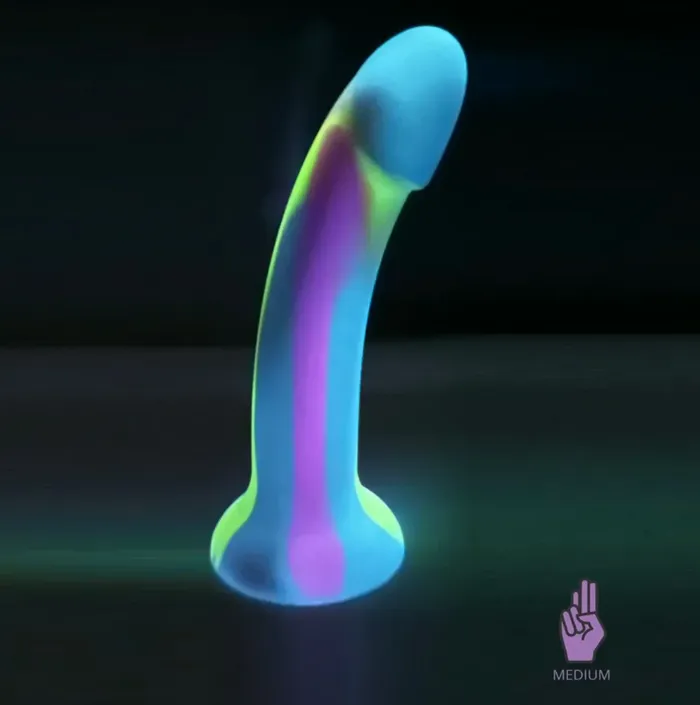 Dildos Starlette GlowintheDark Silicone Dildo Starlette