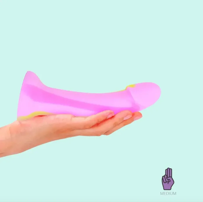 Dildos Starlette GlowintheDark Silicone Dildo Starlette