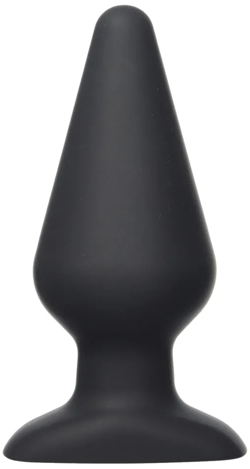 Electric Eel Inc Anal Hustler Toys All About Anal Seamless Silicone Butt Plug Black 6 Inch Electric Eel Inc Anal Hustler Toys All About Anal Seamless Silicone Butt Plug Black 6 Inch