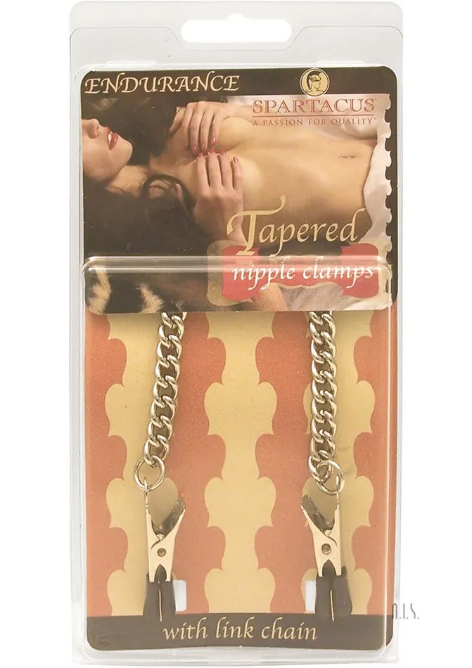 Endurance Tapered Tip Clamps Link Chain Spartacus Male Sex Toys