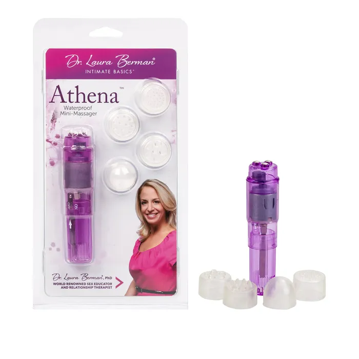 Female Sex Toys CalExotics Dr Laura Berman Athena Mini Massager Waterproof