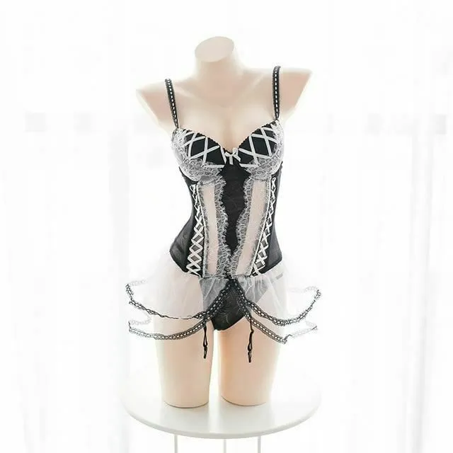 House of Dasein Vibrators Womens Costumes Sexy Maid Costume Women Lingerie Bdsm Cosplay Roleplay