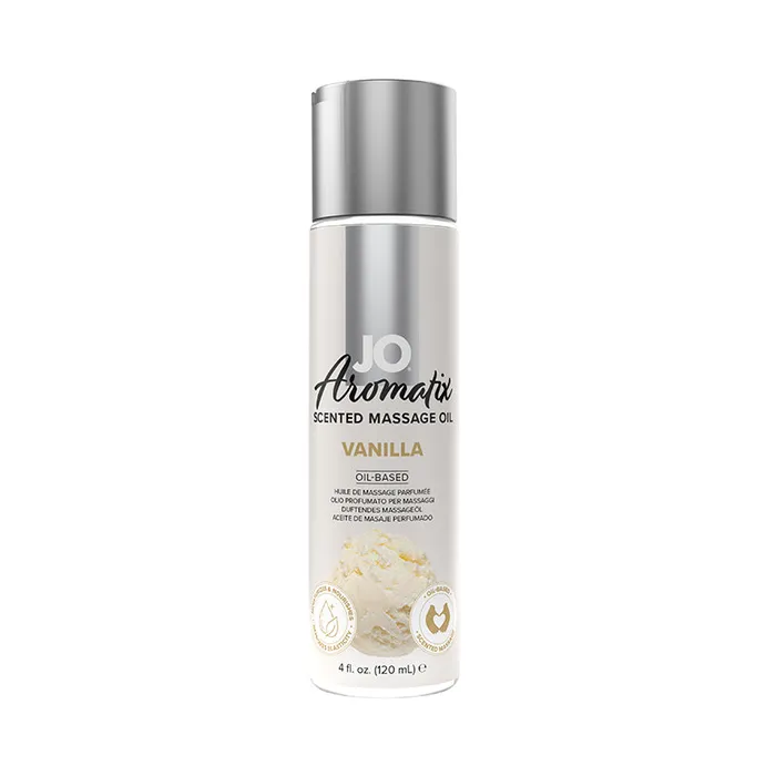 Jo Aromatix Vanilla Massage Oil 4Oz System Jo Couples