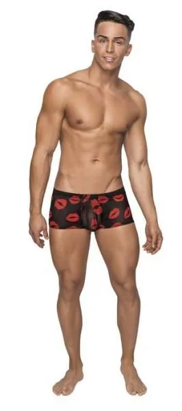 Kiss Me Stretch Mini Shorts Sheer Lips Black Larged0102H527Cu Male Power Lingerie Vibrators Kiss Me Stretch Mini Shorts Sheer Lips Black Larged0102H527Cu Male Power Lingerie Vibrators