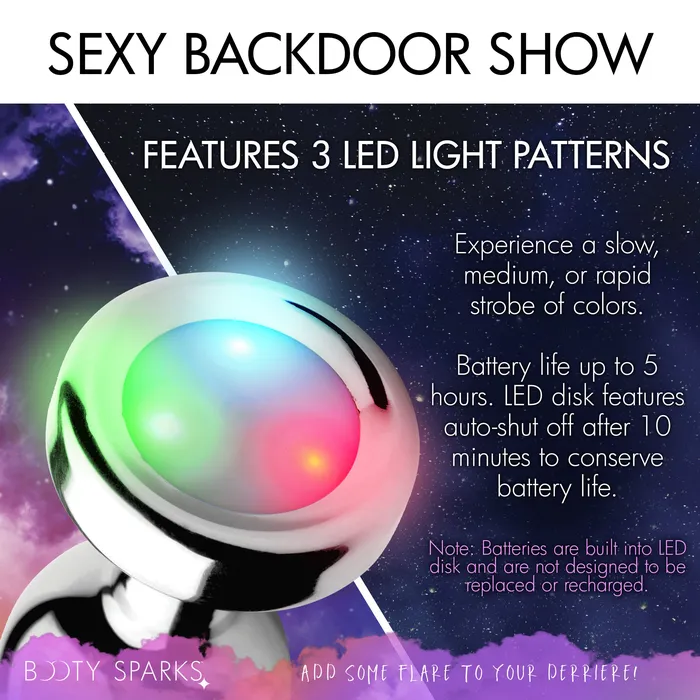 Light Up Anal Plug Booty Sparks Male Sex Toys Light Up Anal Plug Booty Sparks Male Sex Toys