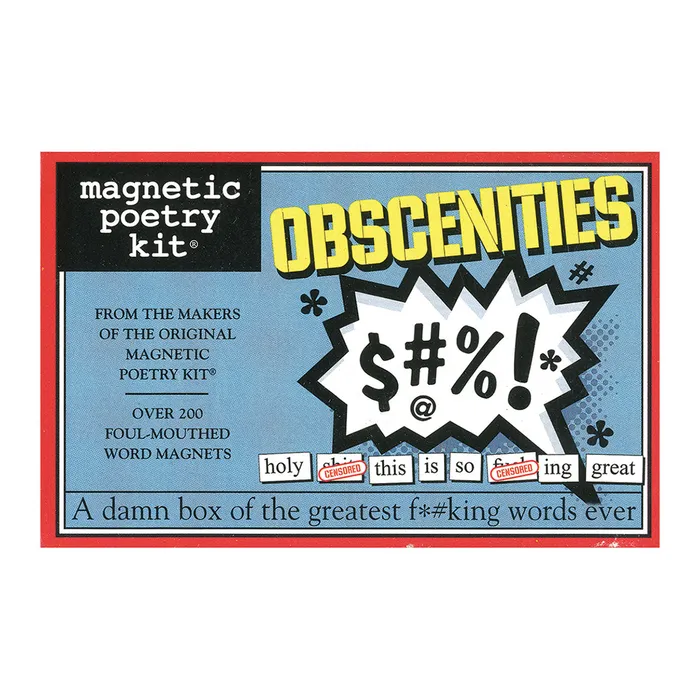 Magnetic Poetry Vibrators Obscenties