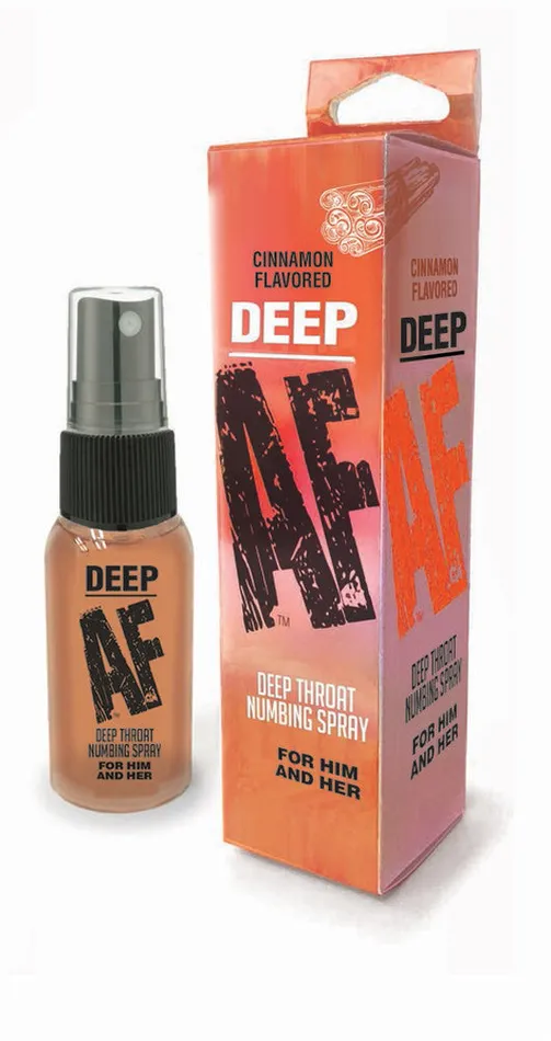 Male Sex Toys Little Genie Deep Af Deep Throat Numbing Spray Cinnamon 1 Fl Oz Male Sex Toys Little Genie Deep Af Deep Throat Numbing Spray Cinnamon 1 Fl Oz