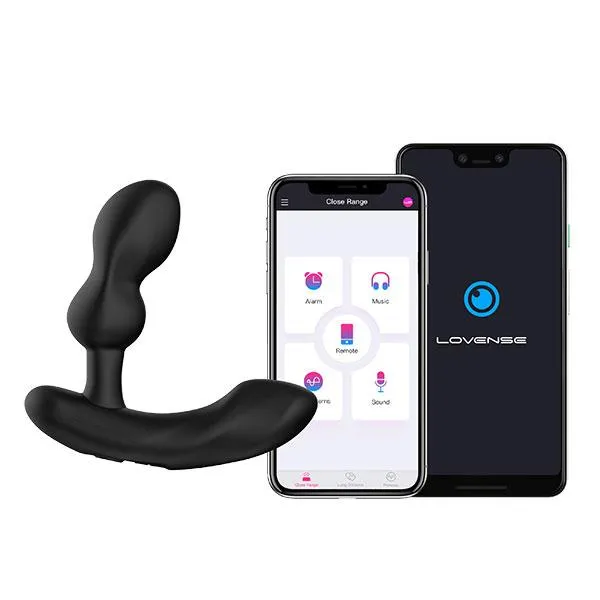 Male Sex Toys Lovense Lovense Edge 2 Bluetooth RemoteControlled Adjustable Prostate Massager